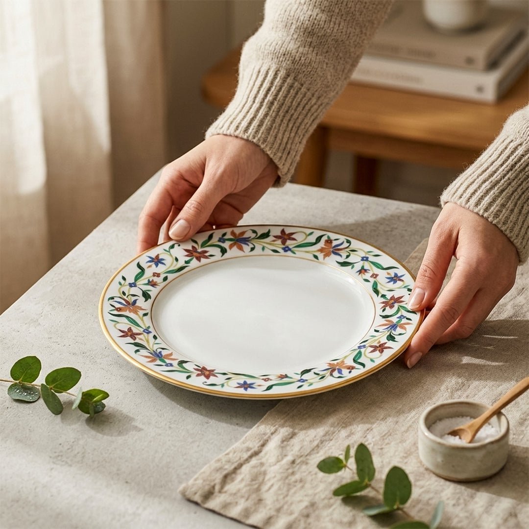 DINNER SET Noritake BOUNTIFUL GARDEN 21PC DINNER SET - Daamaira Home and Living Ltd