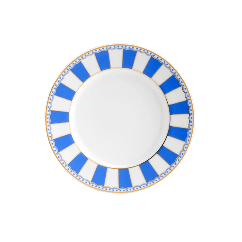 Noritake Carnivale Blue 2-Piece Cake Plate Set — image 2