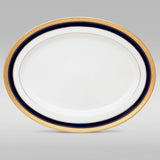 Noritake CRESTWOOD COBALT GOLD 21PC DINNER SET W/G — view 8