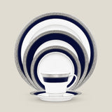 Noritake CRESTWOOD COBALT PLATINUM 12PC TEA SET W/GIFT BOX — thumbnail 1