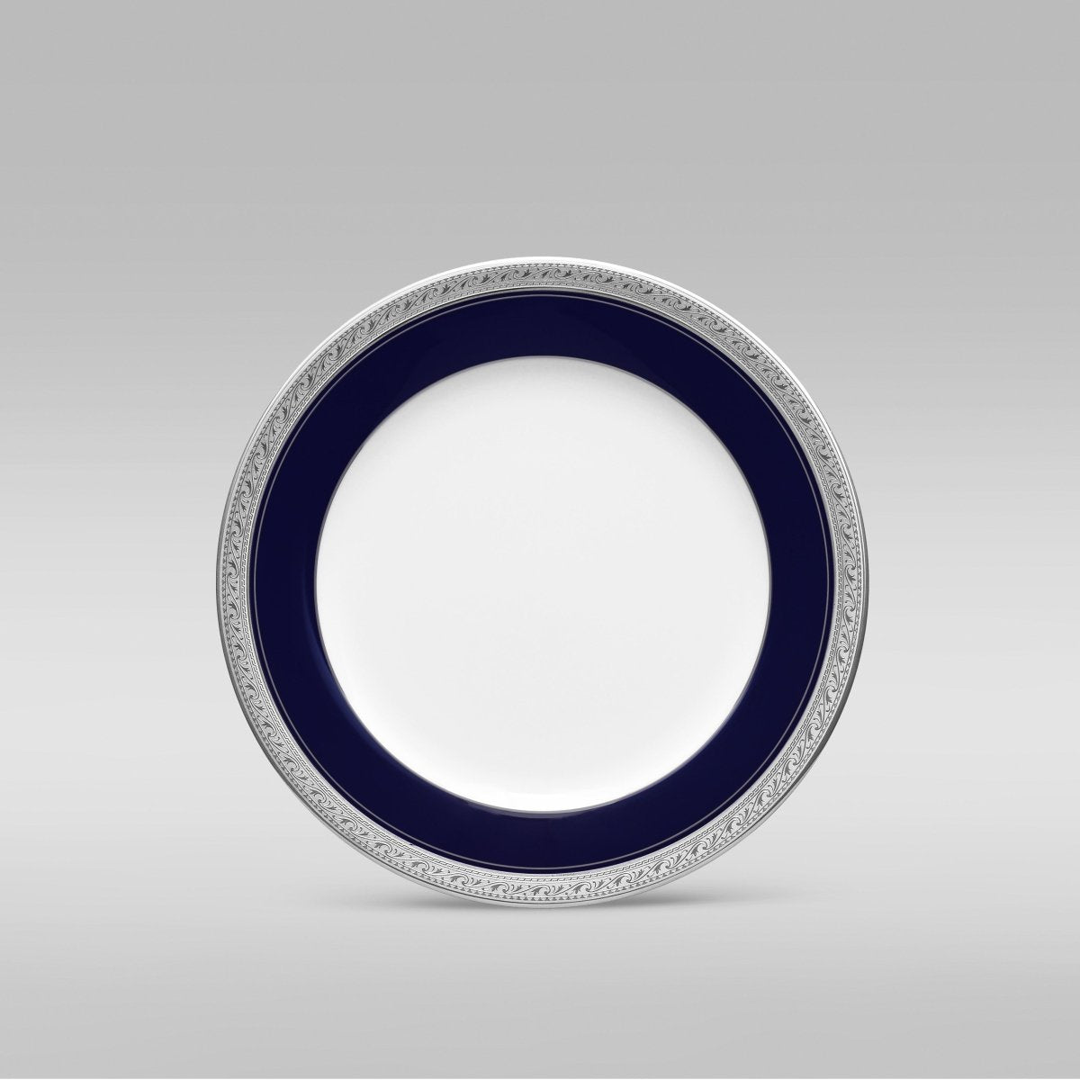 DINNER SET Noritake CRESTWOOD COBALT PLATINUM 21PC DINNER SET - Daamaira Home and Living Ltd