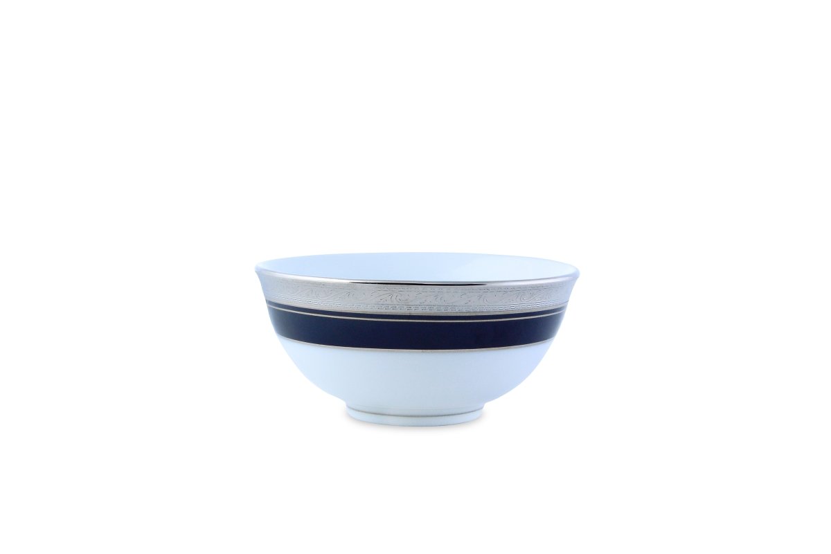 DINNER SET Noritake CRESTWOOD COBALT PLATINUM 21PC DINNER SET - Daamaira Home and Living Ltd
