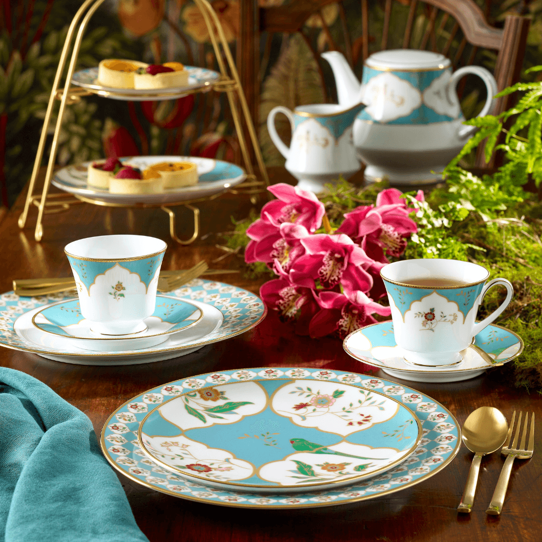 TEA SET Noritake LODI'S MORNING 12PC TEA SET - Daamaira Home and Living Ltd