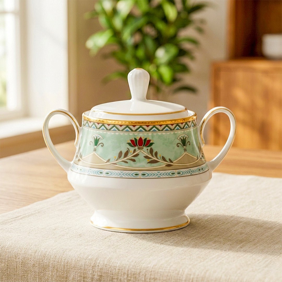 TEA SET Noritake SERENE GARDEN 17PC TEA SET - Daamaira Home and Living Ltd