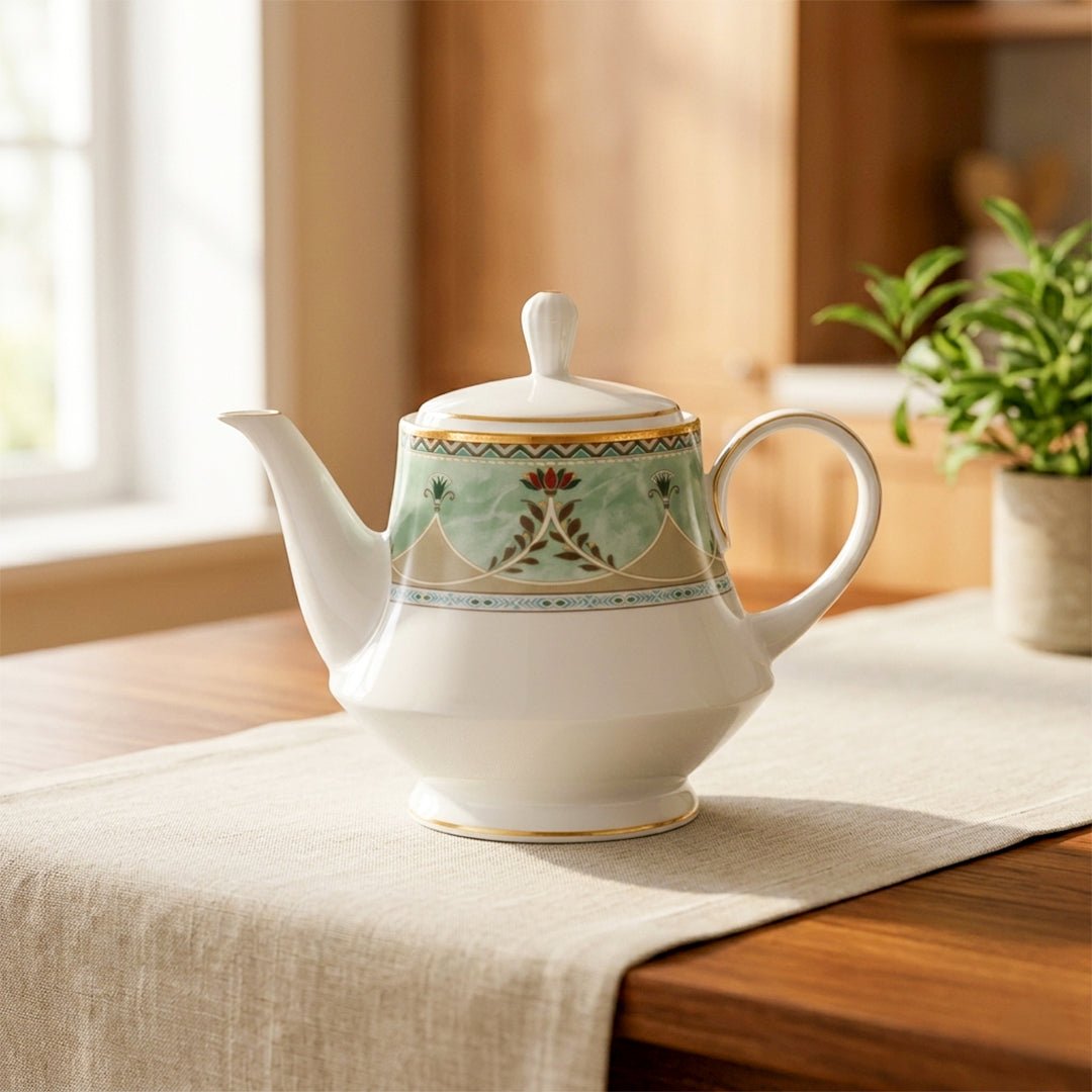 TEA SET Noritake SERENE GARDEN 17PC TEA SET - Daamaira Home and Living Ltd
