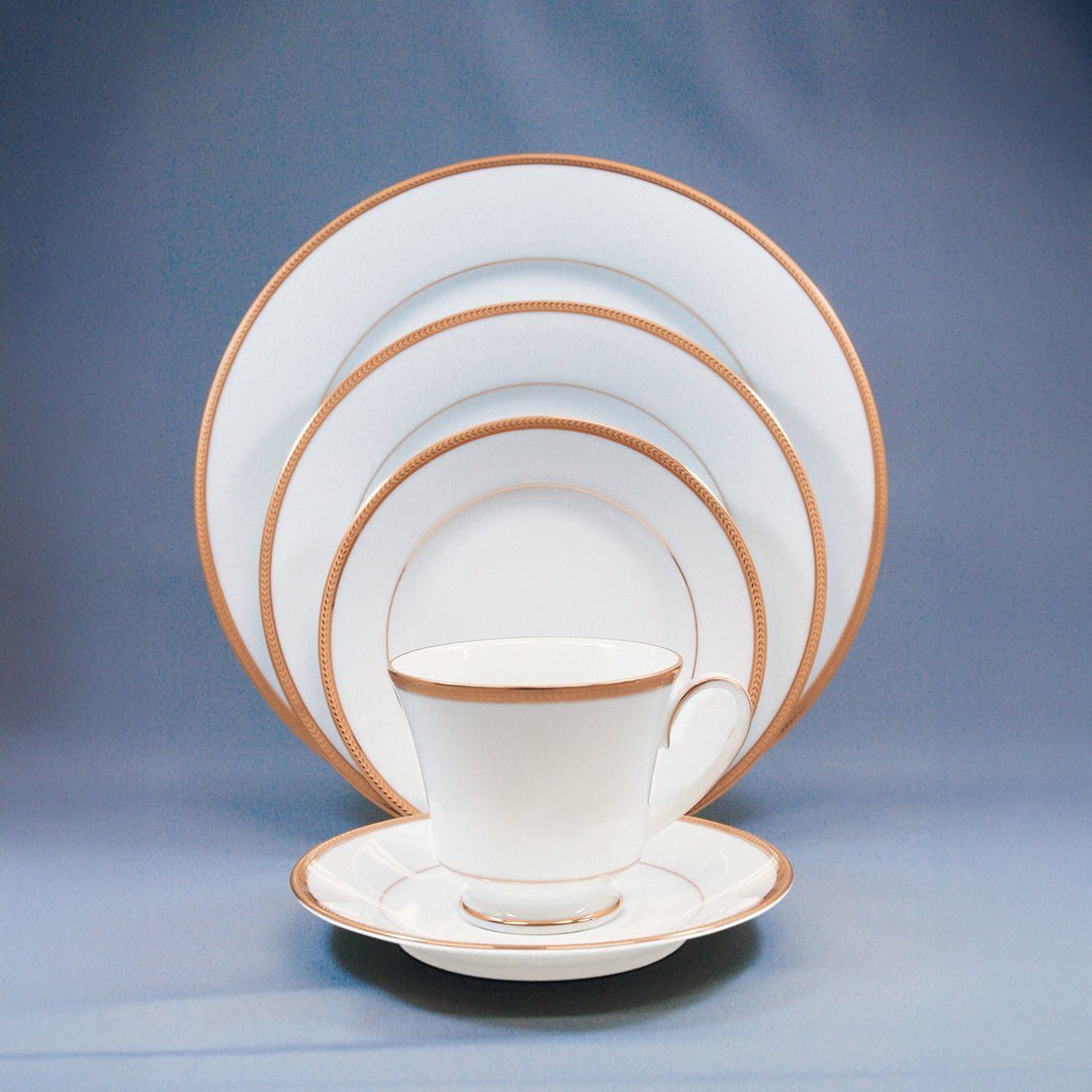 DINNER SET Noritake TOORAK GOLD 21PC DINNER SET - Daamaira Home and Living Ltd