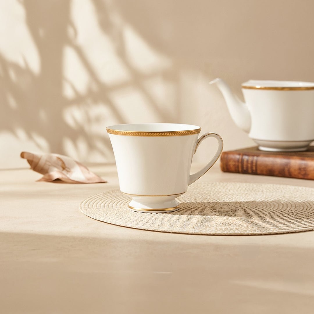 DINNER SET Noritake TOORAK GOLD 21PC DINNER SET - Daamaira Home and Living Ltd