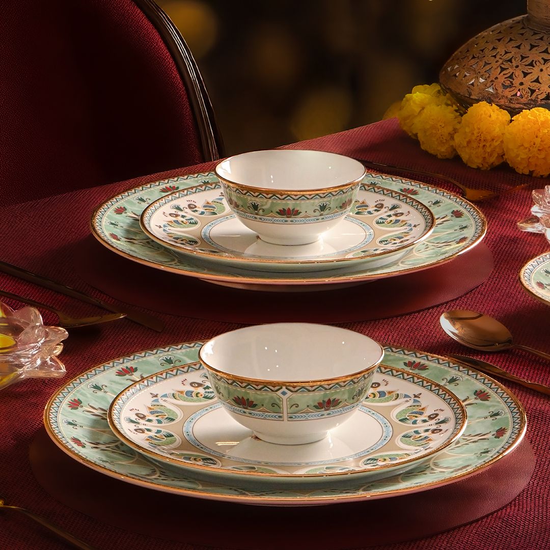 Noritake SERENE GARDEN 21PC DINNER SET