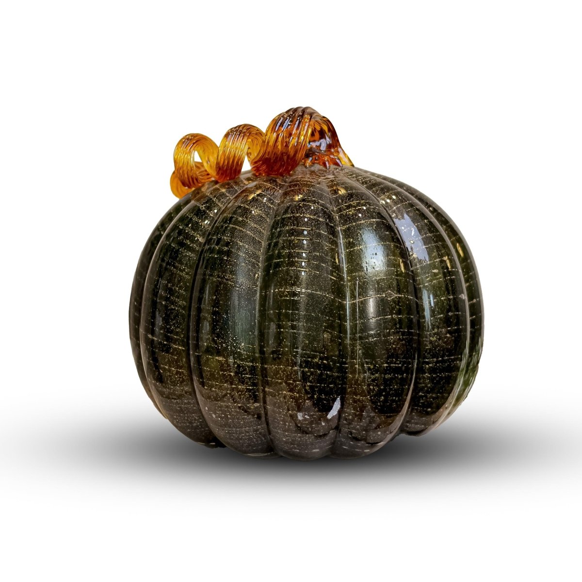 Sculptures & Figurines Olive Pumpkin Sculpture - Daamaira Home and Living Ltd
