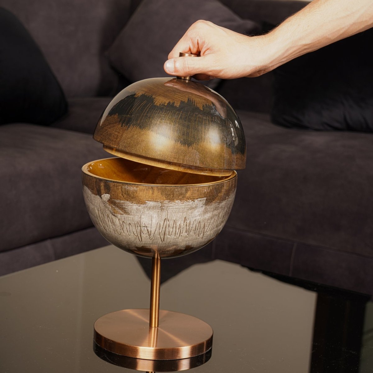 Decor Objects Opaline Decor Object - Daamaira Home and Living Ltd