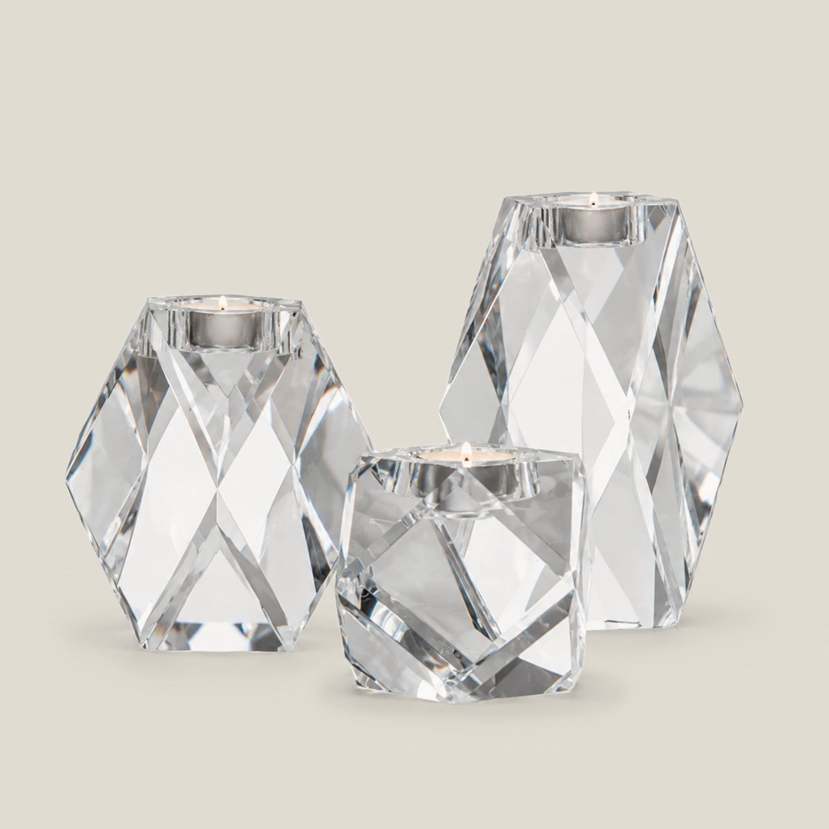 Candle Holders Opera Candle Holder Set Of 3 - Daamaira Home and Living Ltd