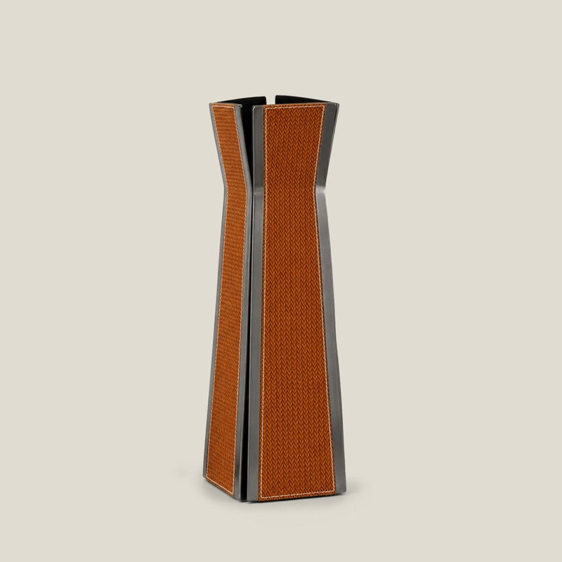 Orange Nordic Flower Vase — image 3