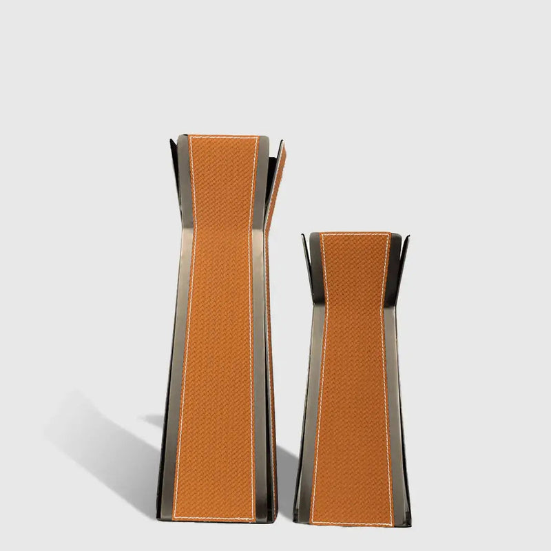 Orange Nordic Flower Vase — image 7