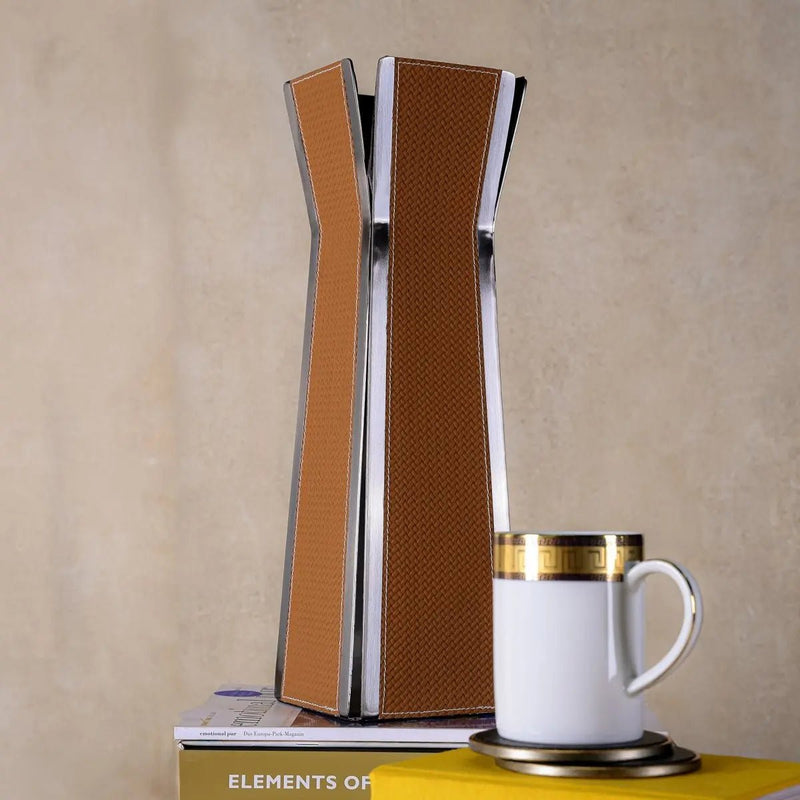 Orange Nordic Flower Vase — image 5