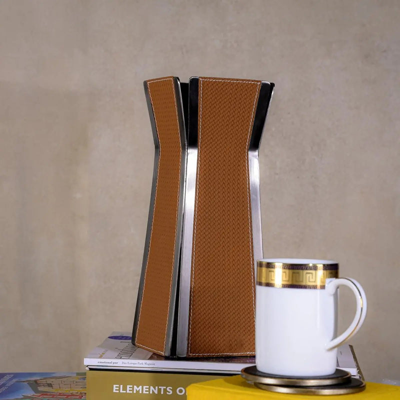Orange Nordic Flower Vase — image 6