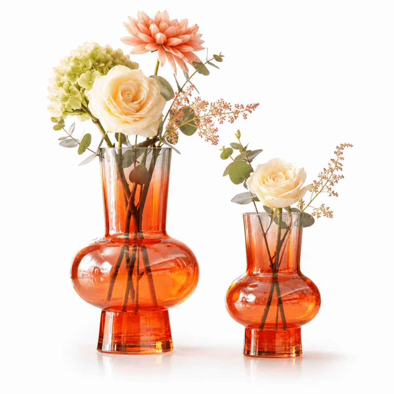 Orange Ombre Flower Vase Small — image 2