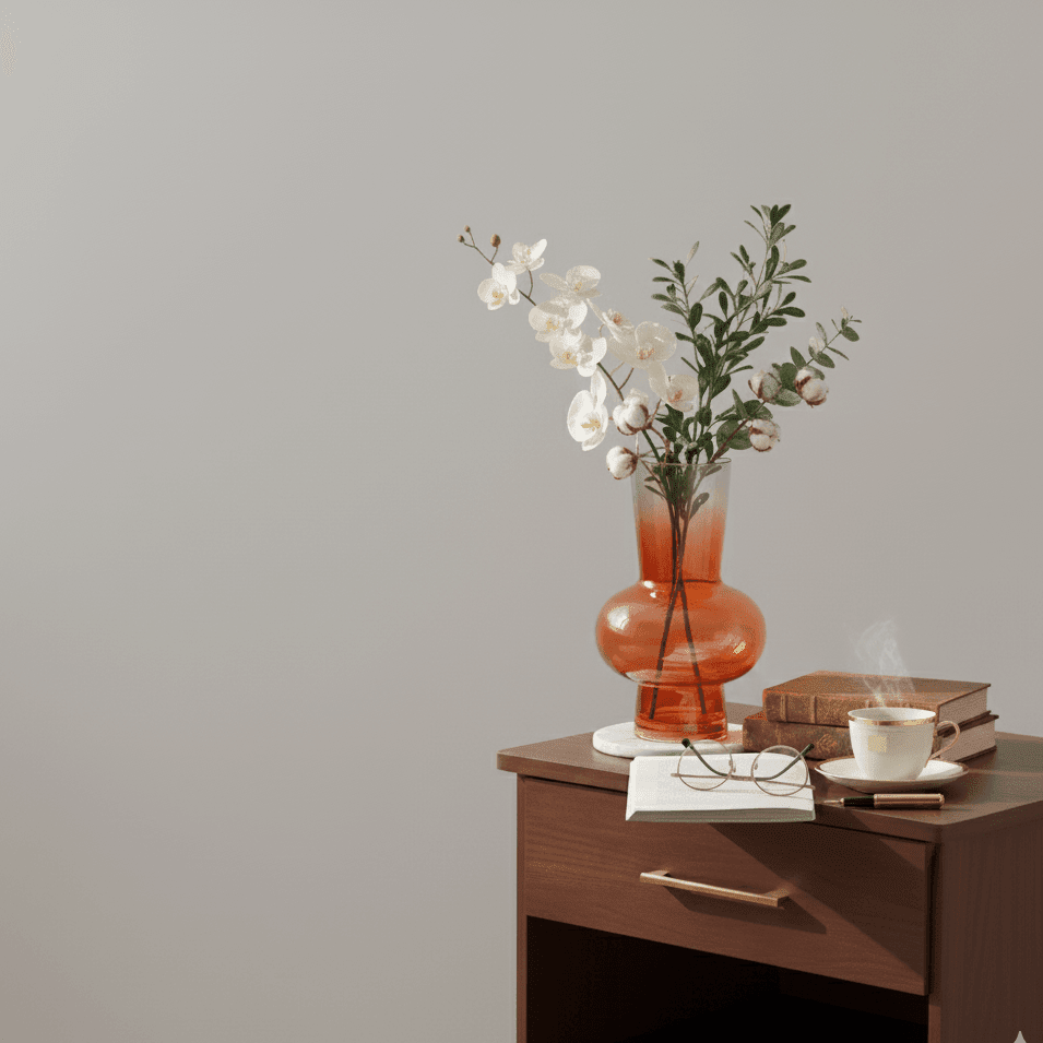 Vases Orange Ombre Flower Vase - Daamaira Home and Living Ltd