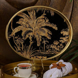 Palm Oval Serving Tray -  Set Of 2 — view 2