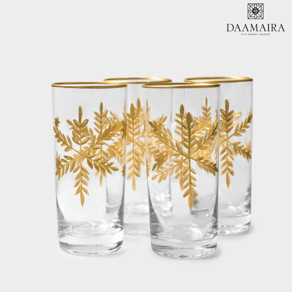 Drinking Glasses Paris Set Of 4 High Ball Glasses - Daamaira Home and Living Ltd