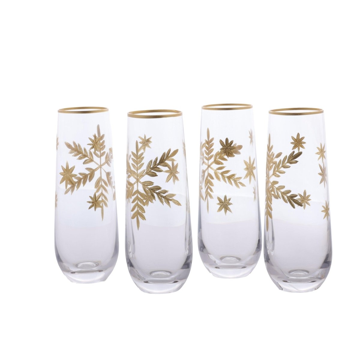 Drinking Glasses Paris Set Of 4 Tall Glasses - Daamaira Home and Living Ltd