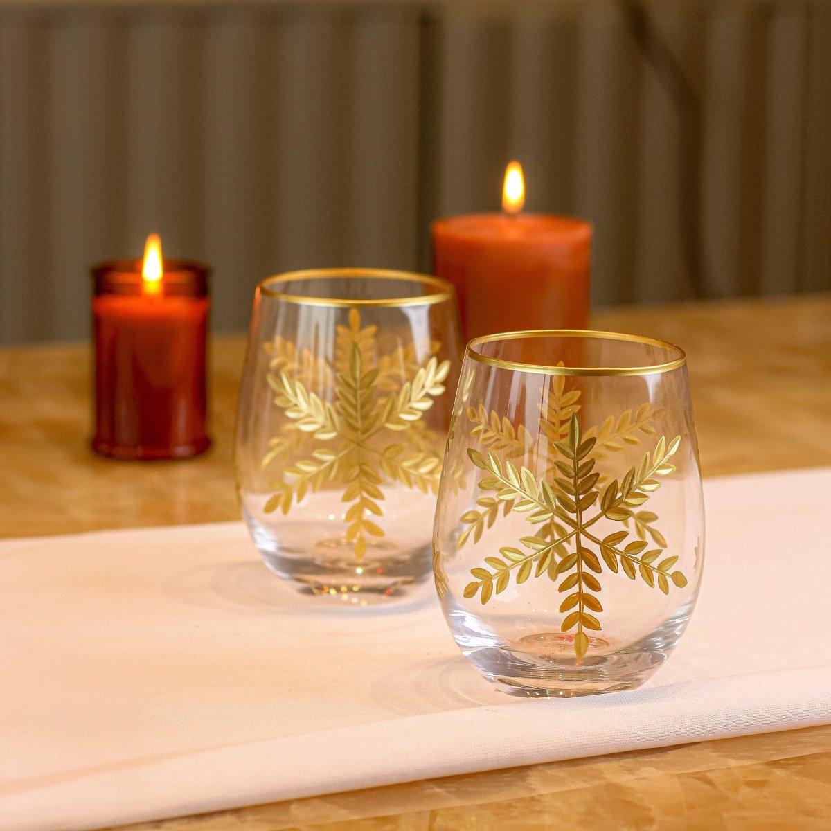 Drinking Glasses Paris Set Of 4 Water Glasses - Daamaira Home and Living Ltd