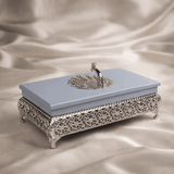 Peacock Dry Fruit Box with Lid — view 1