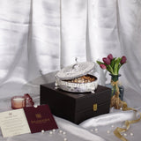 Peacock Dry Fruit Box with Lid – 20 cm — view 2
