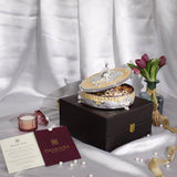 Peacock Dry Fruit Box with Lid – 20 cm — view 5