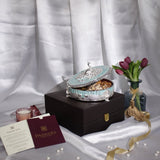 Peacock Dry Fruit Box with Lid – 20 cm — view 8