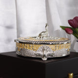 Peacock Dry Fruit Box with Lid – 20 cm — view 6