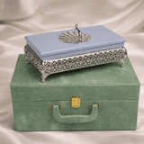 Peacock Dry Fruit Box with Lid — view 3