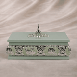 Peacock Enameled Box — view 2