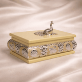 Peacock Enameled Box — view 4