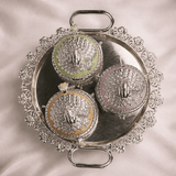 Peacock Jar Set with Serving Tray — view 4