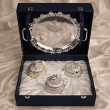 Peacock Jar Set with Serving Tray — view 5