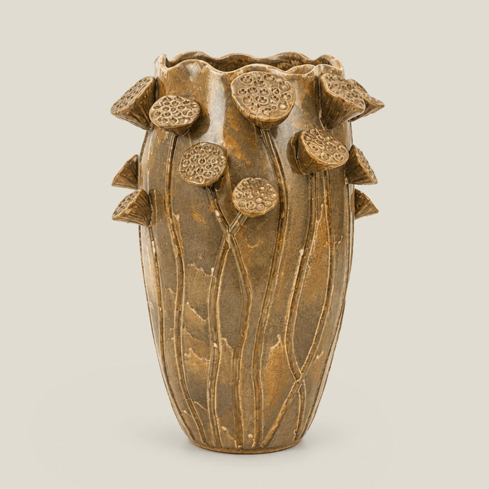 Reactive Glazed Vase - Large