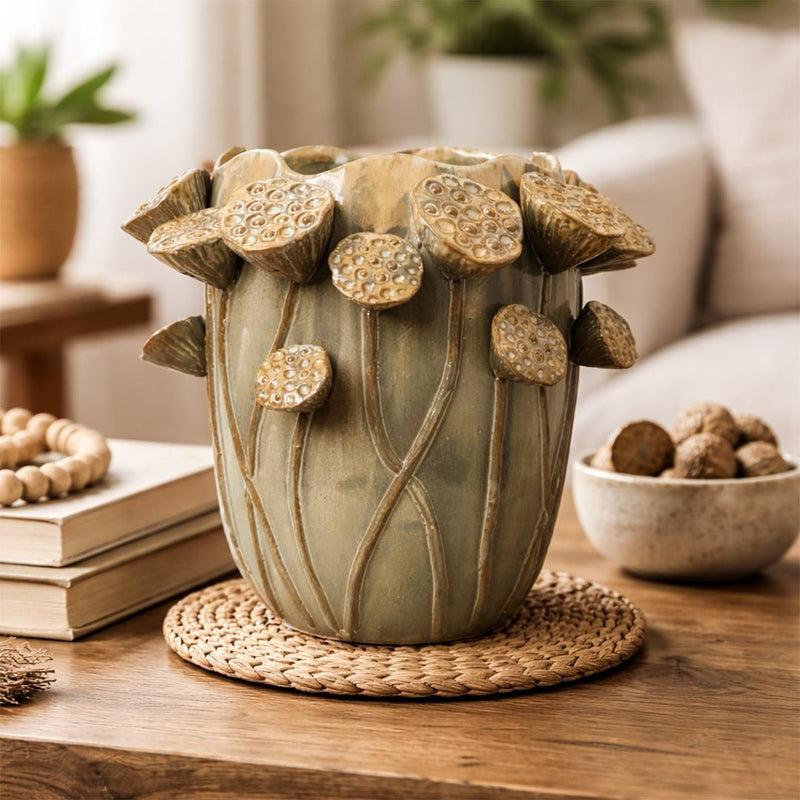 Reactive Glazed Vase - Small — image 3