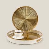 Rising Sun Serving Tray - Set Of 2 — view 1