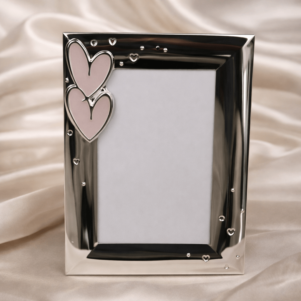 Romantic Hearts Photo Frame (14 x 19 cm) - Daamaira Home and Living Ltd