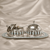 Royal Crystal Accent Dry Fruit Set with Tray (11 x 10 cm) — view 4