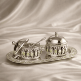 Royal Crystal Accent Dry Fruit Set with Tray (11 x 10 cm) — view 2