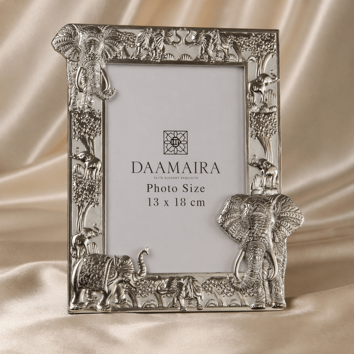 Royal Elephant Photo Frame (13 x 18 cm) - Daamaira Home and Living Ltd