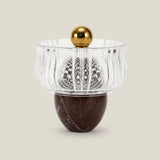 Royal Marble Nut Bowl - Wine — thumbnail 1