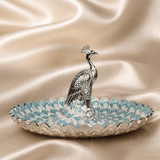 Royal Peacock Decorative Tray Big — view 4