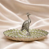 Royal Peacock Decorative Tray Big — view 2