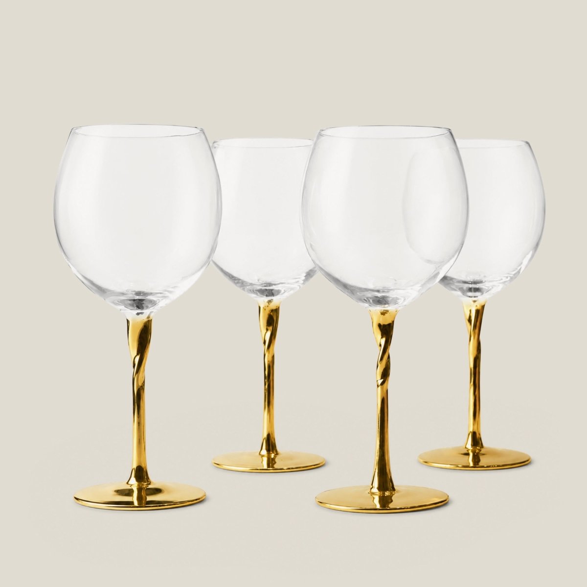Drinking Glasses Royal Set Of 4 G&T Glasses - Daamaira Home and Living Ltd