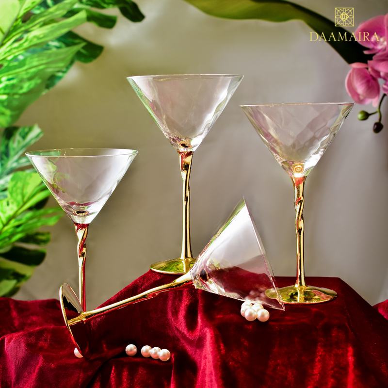 Royal Set Of 4 Martini Glasses — image 2