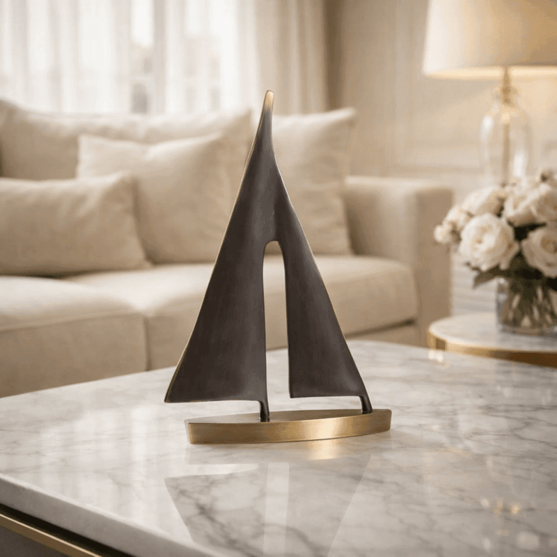 Sailing Boat Sculpture - Large — image 1