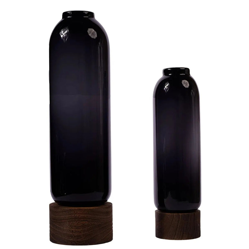 Saint Flower Vase With Wooden Base — image 5