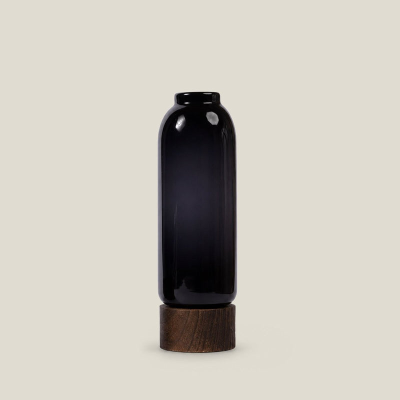 Saint Flower Vase With Wooden Base — image 7